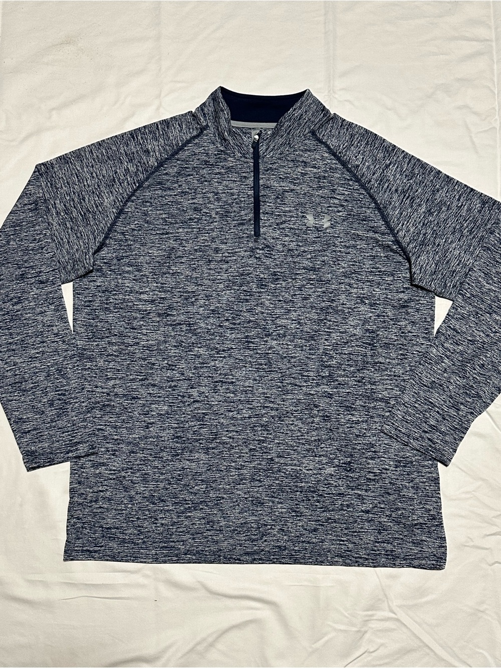 Under Armour Navy Heather HeatGear Performance Shirt